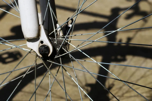 Fiets detail achtergrond — Stockfoto