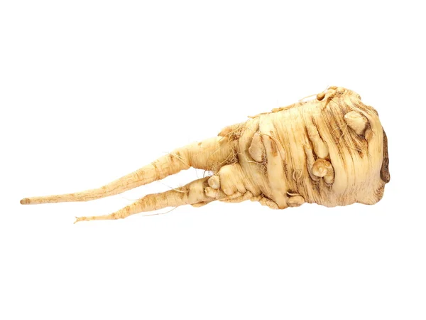 Fresh parsnips isolated on white background — Stock Photo, Image