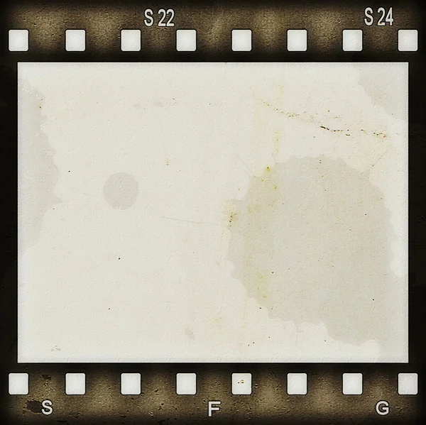 Grunge film strip frame achtergrond — Stockfoto