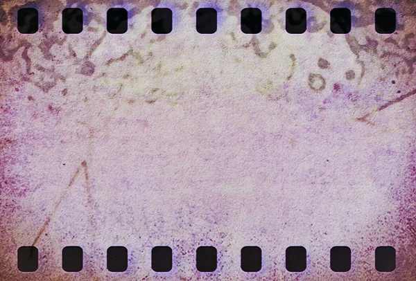 Grunge film strip frame background — Stock Photo, Image