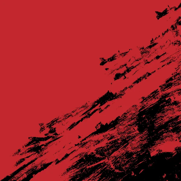 赤と黒のインクのスプラッシュの背景、イラスト デザイン要素 — ストック写真