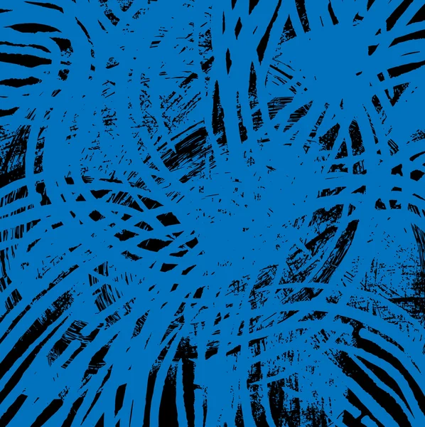 Blue and black ink splash background,  illustration design element — Stock Photo, Image