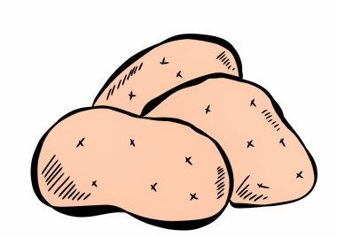 Doodle patates