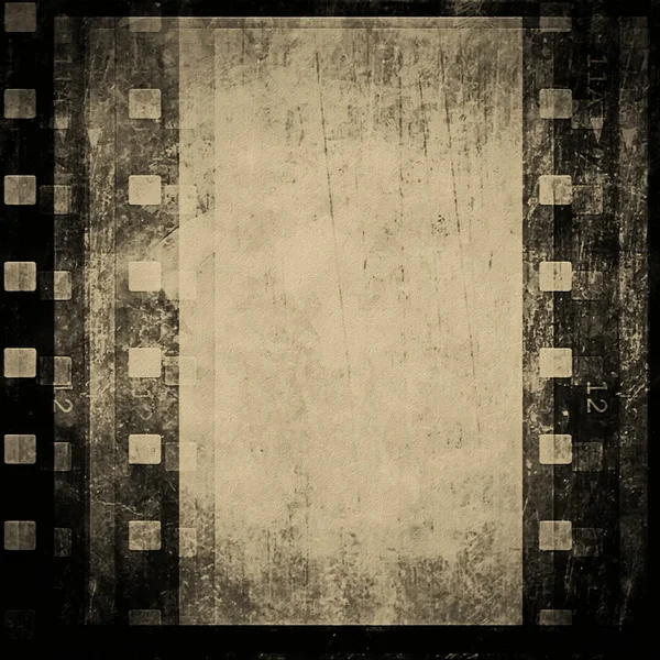 Oude grunge film strip achtergrond — Stockfoto