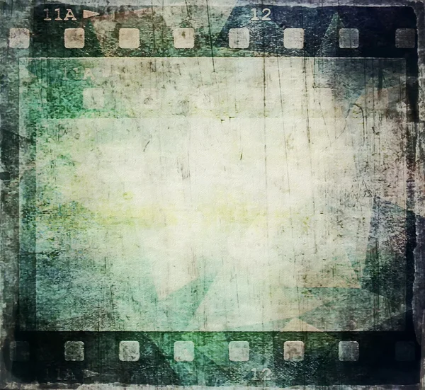 古いグランジフィルムストリップの背景 — ストック写真