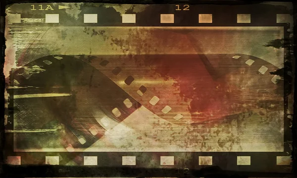Старый гранж фильм на заднем плане — стоковое фото