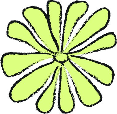 Doodle çiçek
