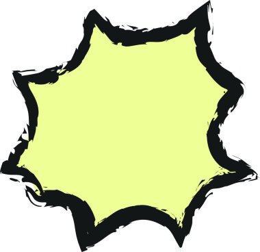 Doodle renkli şekil arka planı