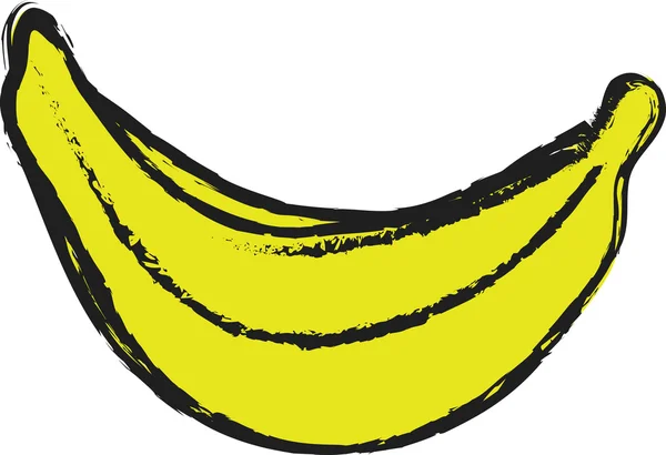 Doodle banana — Stock Photo, Image