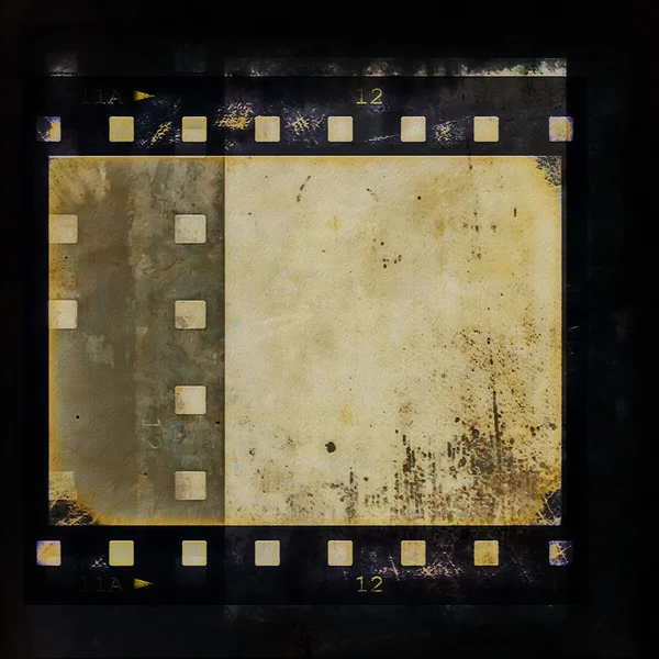 Old grunge film strip background — Stock Photo, Image