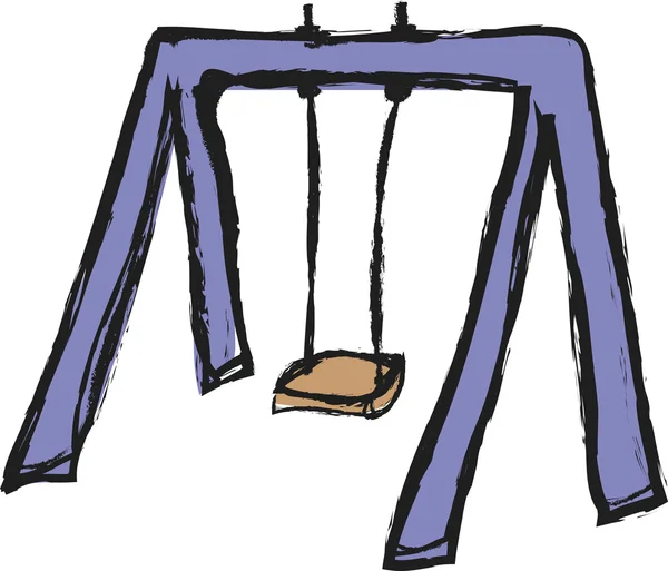 Doodle swing — Stockfoto