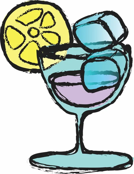 Cocktail Doodle — Fotografia de Stock