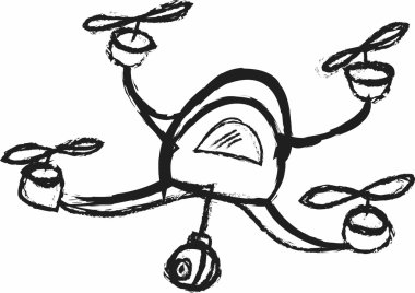 Doodle Quadrocopter kamera ile fotoğraf makinesi ile