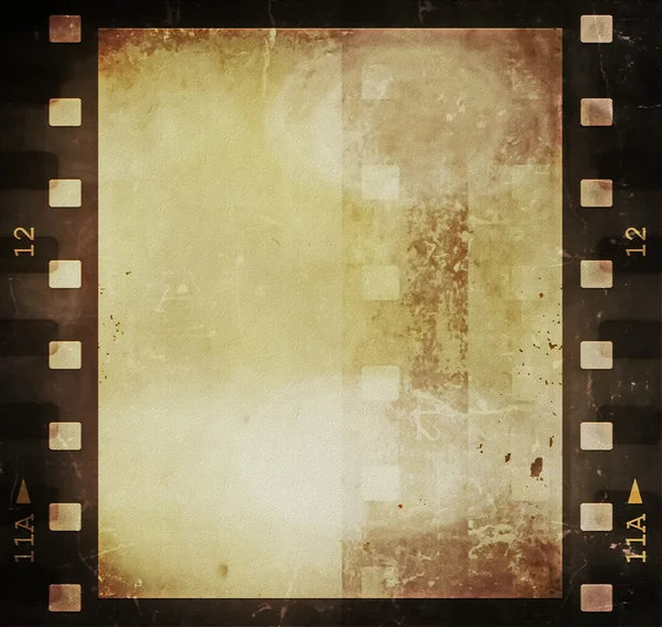 Grunge film strip achtergrond — Stockfoto