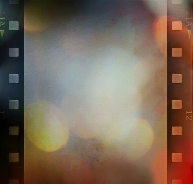 Grunge film şeridi arka plan