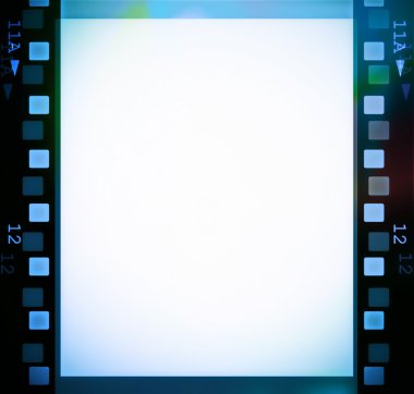 Retro renkli film şeridi arka plan ve doku