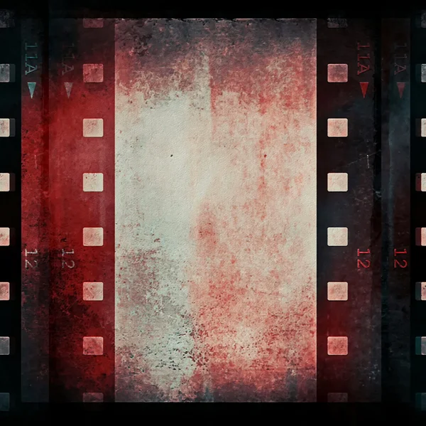 Grunge film strip achtergrond — Stockfoto