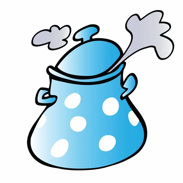 Cartoon kookpot — Stockfoto