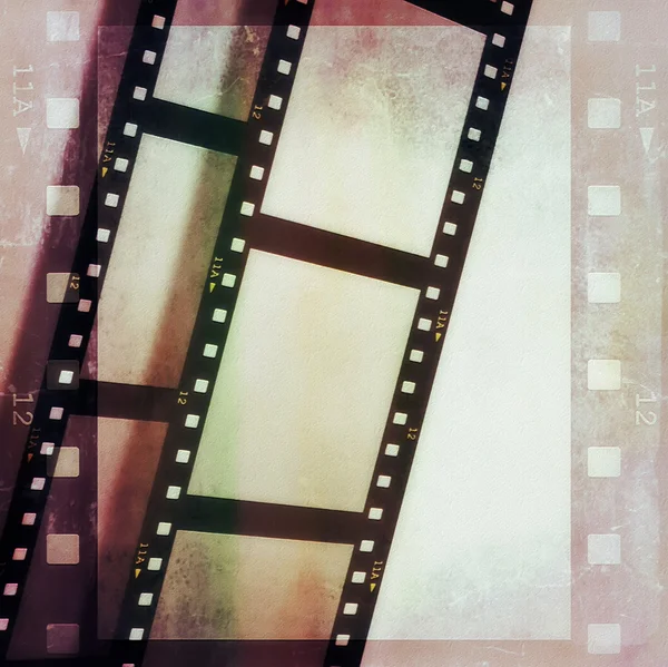 Grunge film strip bakgrund — Stockfoto