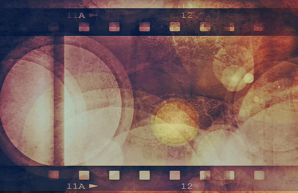 Grunge film strip bakgrund — Stockfoto