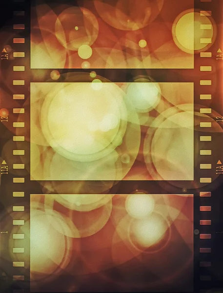 Grunge film strip background — Stock Photo, Image