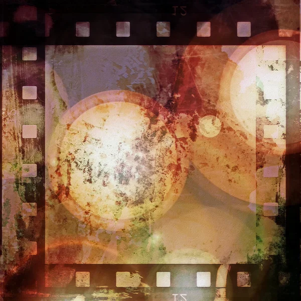 Grunge film strip achtergrond — Stockfoto