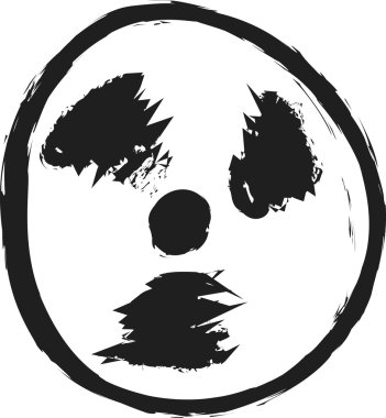 Çizgi film radyasyon sembolü