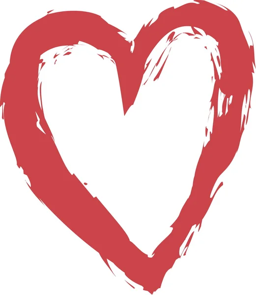 Kreskówka serca symbole miłości — Zdjęcie stockowe
