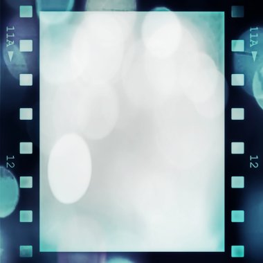 Retro renkli film şeridi arka plan ve doku