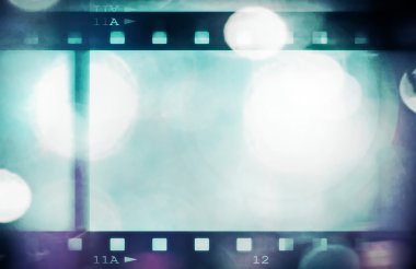 Retro renkli film şeridi arka plan ve doku