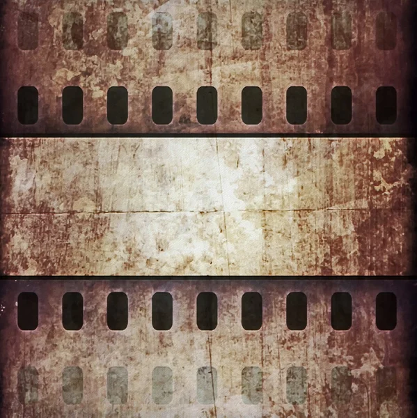 Grunge film strip background — Stock Photo, Image