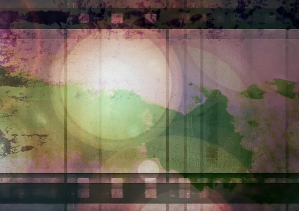 Grunge film strip bakgrund — Stockfoto