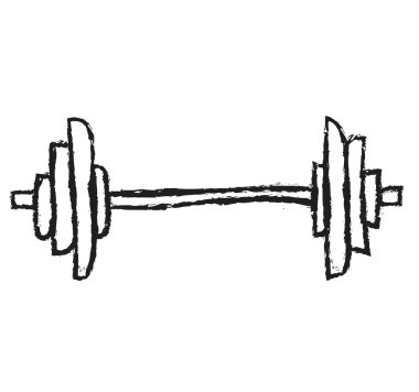 Grunge halter tasarım öğesi doodle