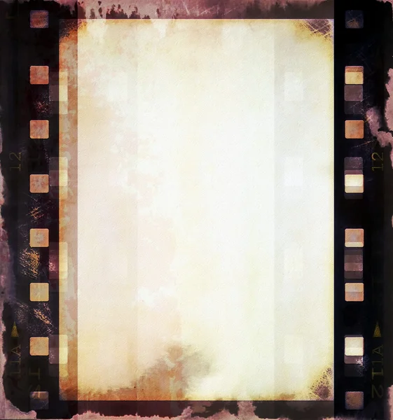 Grunge film strip bakgrund — Stockfoto