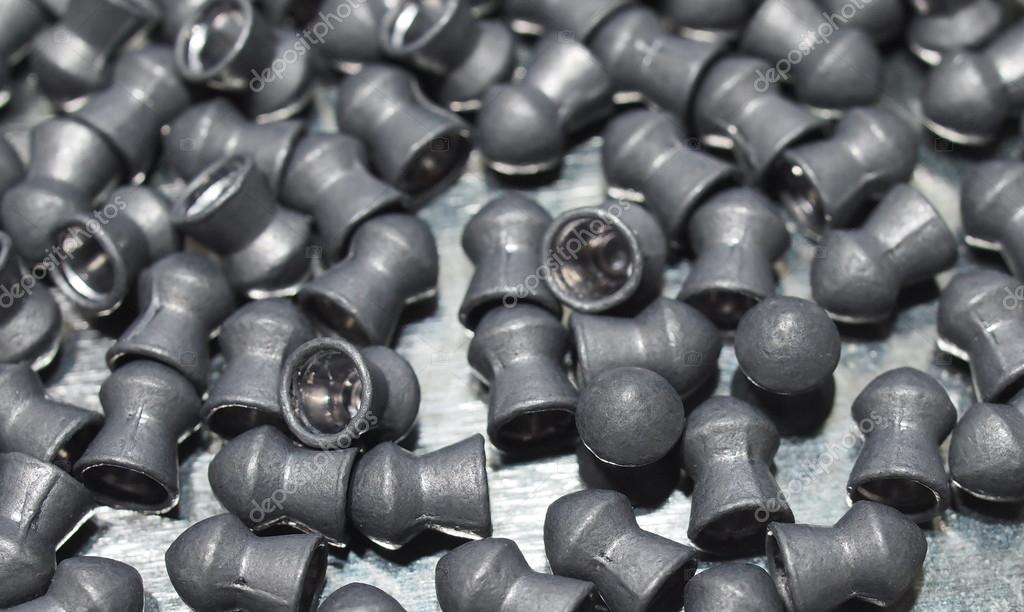 Pile lead pellets for air rifle, diabolo pellets, aluminum can of lead