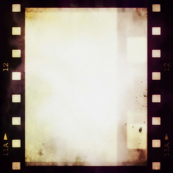 Grunge film strip achtergrond — Stockfoto