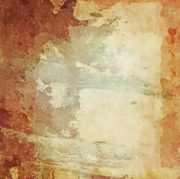 Grunge duvar arka plan renk fırça darbeleriyle — Stok fotoğraf