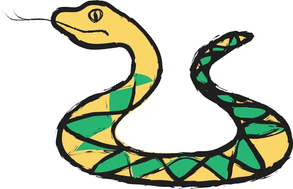 Cartoon snake — Stock Photo, Image