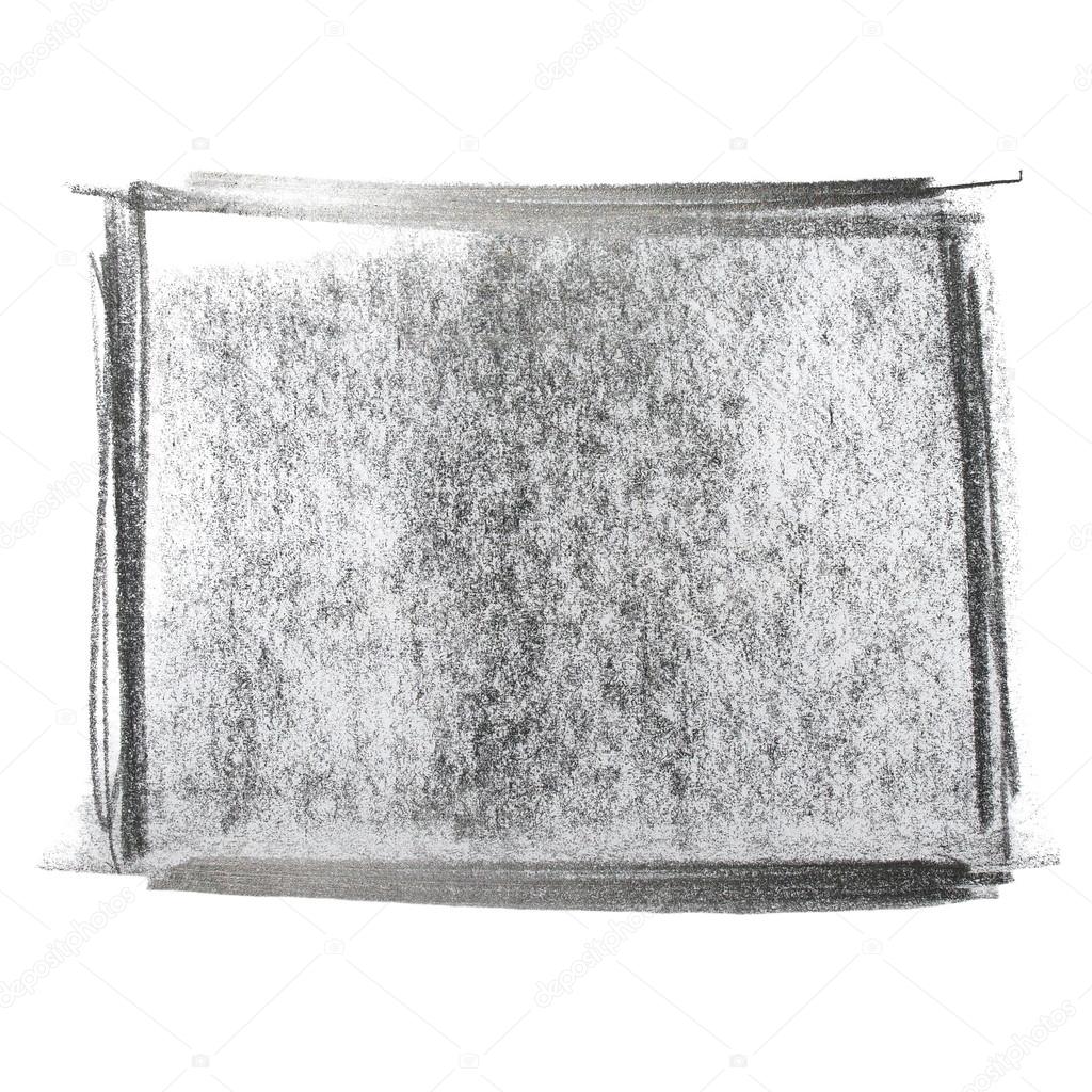 Photo hatching grunge graphite pencil texture isolated on white