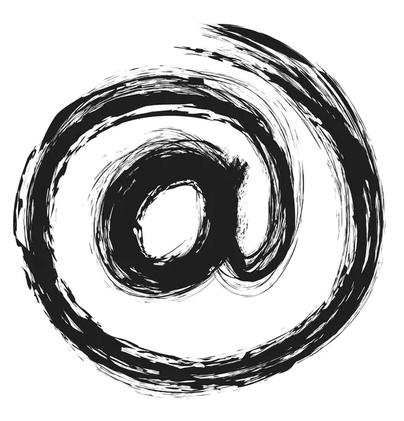 Doodle e-posta simgesi — Stok fotoğraf
