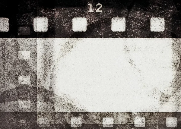 Grunge film strip achtergrond — Stockfoto