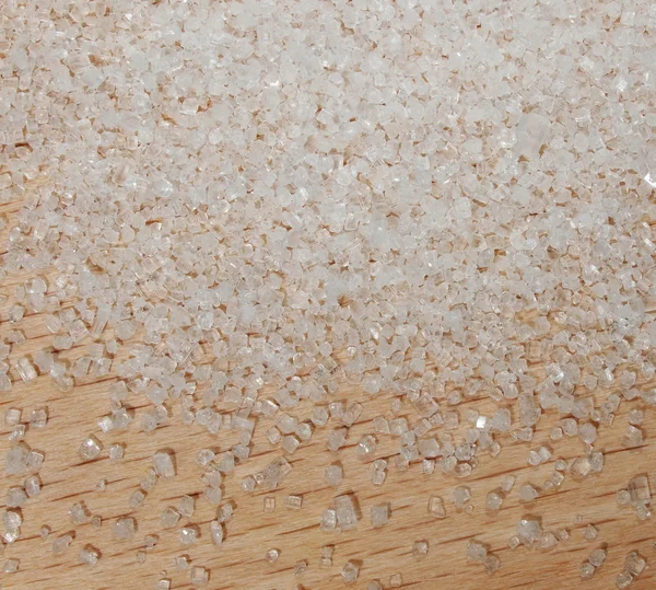 Ζάχαρη που απομονώνονται σε ξύλινη πινακίδα — Φωτογραφία Αρχείου
