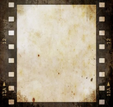 Grunge film şeridi arka plan