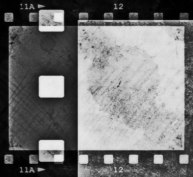 Grunge film şeridi arka plan
