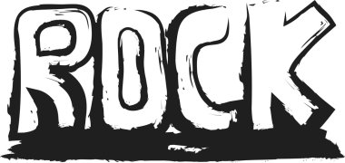 Doodle rock müzik simgeleri