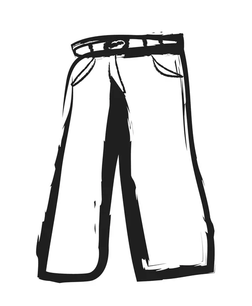 Doodle pantolon — Stok fotoğraf