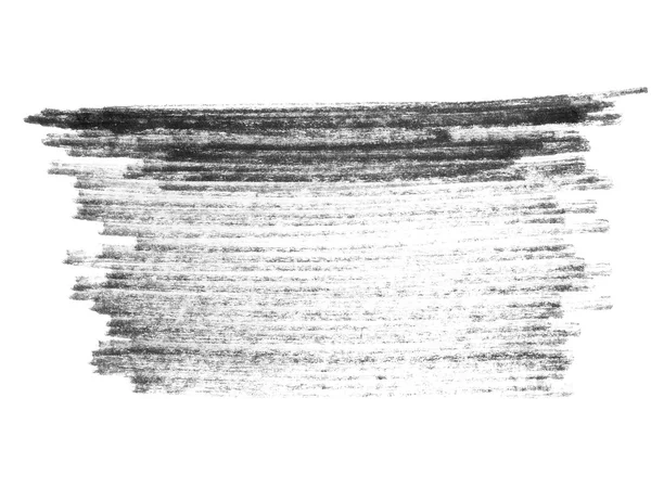 Фотография черного маркера штрих гранж текстуры изолированы на белом фоне — стоковое фото