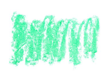 Fotoğraf grunge yeşil balmumu pastel pastel boya spot beyaz arka plan üzerinde izole