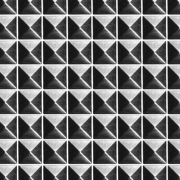 Pyramid metal studs pattern and background, with clipping path design elements for letters and numbers — Stock Photo, Image