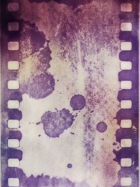 Grunge film şeridi arka plan